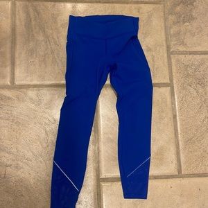 Lululemon blue with mesh pants